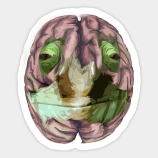 A developed brain in an hour 3:00 Sticker